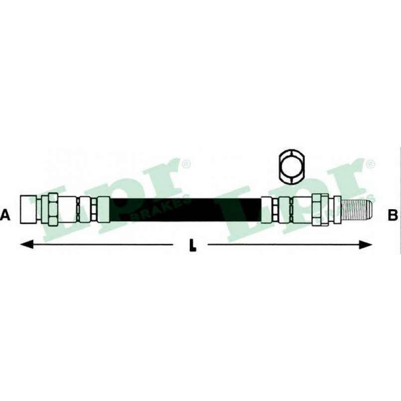 ШЛАНГ ТОРМОЗНИЙ