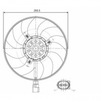 ВЕНТИЛЯТОР РАДІАТОРА